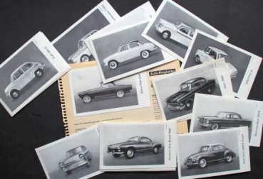 Schuele Automobiles 1960 sixteen scrappictures (9626)
